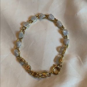 Genuine White Stone Bracelet